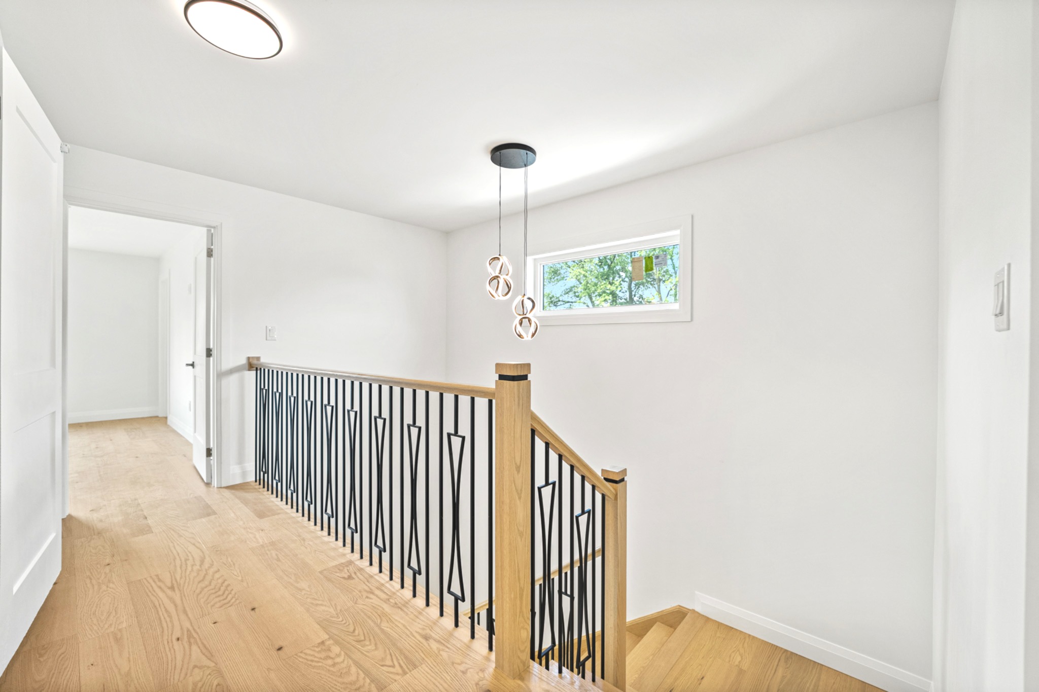 Western Hill stairwell custom build Ontario