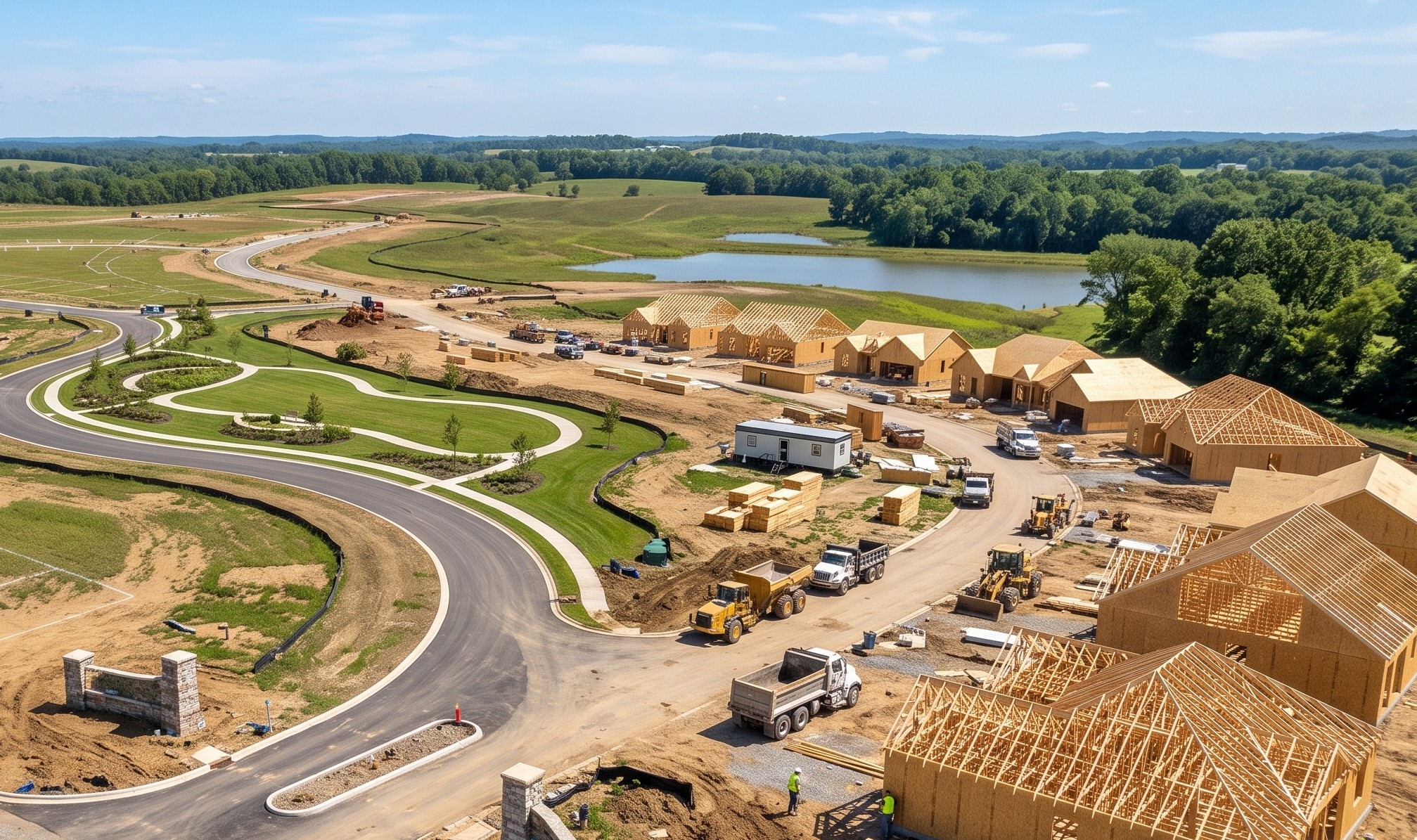 The Land Development project St. Catherines Penta Rock Homes